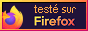 Badge indiquant que ce site a été testé sur le navigateur Firefox